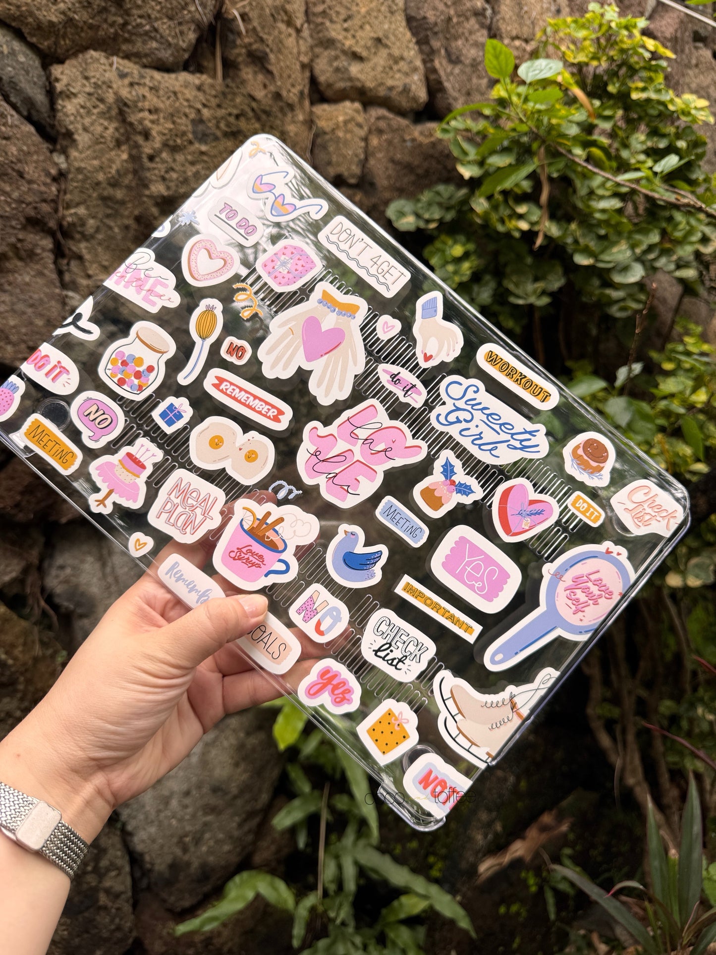Sassy Scribbles Glossy Case