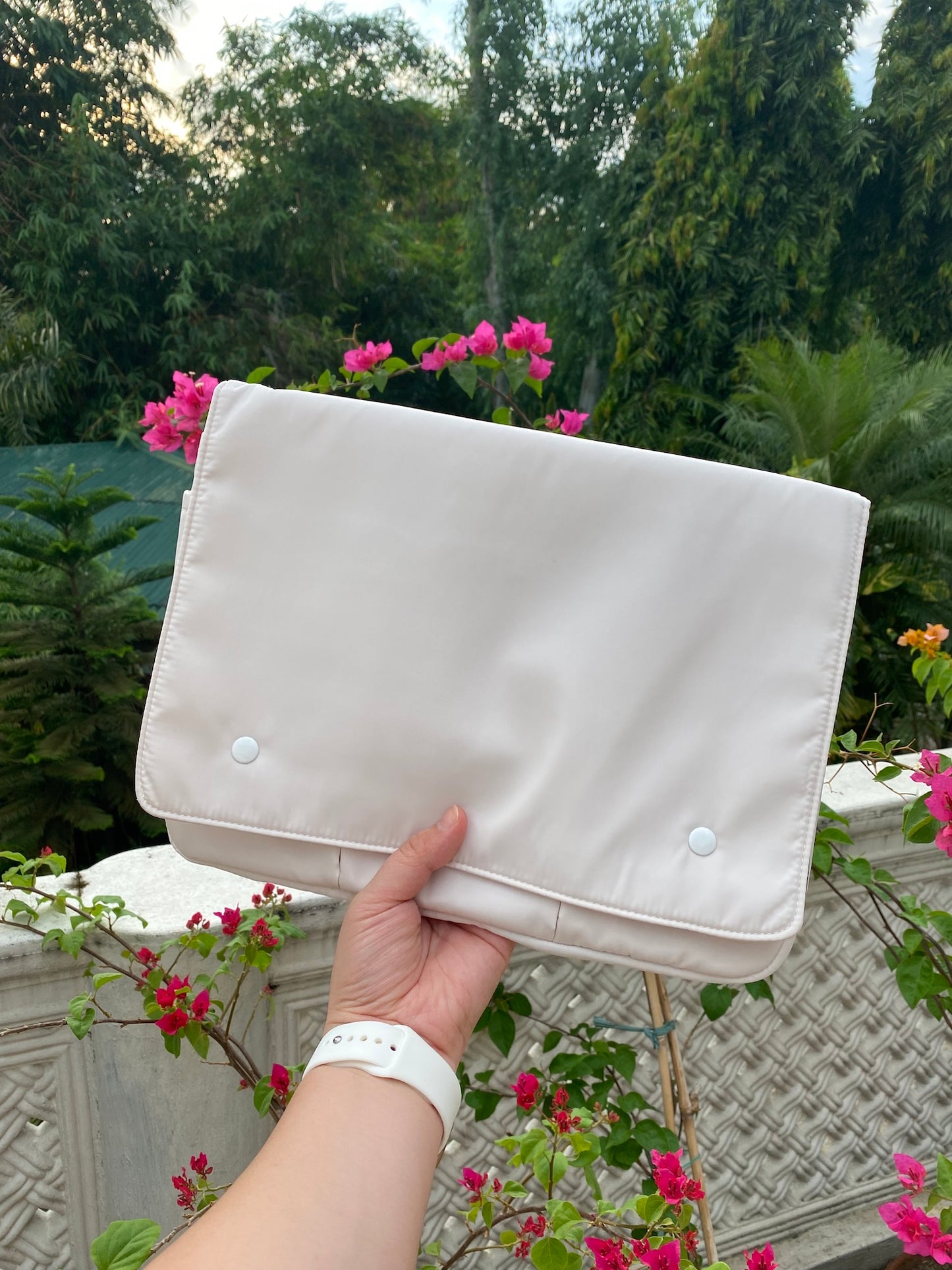 Quinn Laptop Bag Sleeve (Cream | Black)