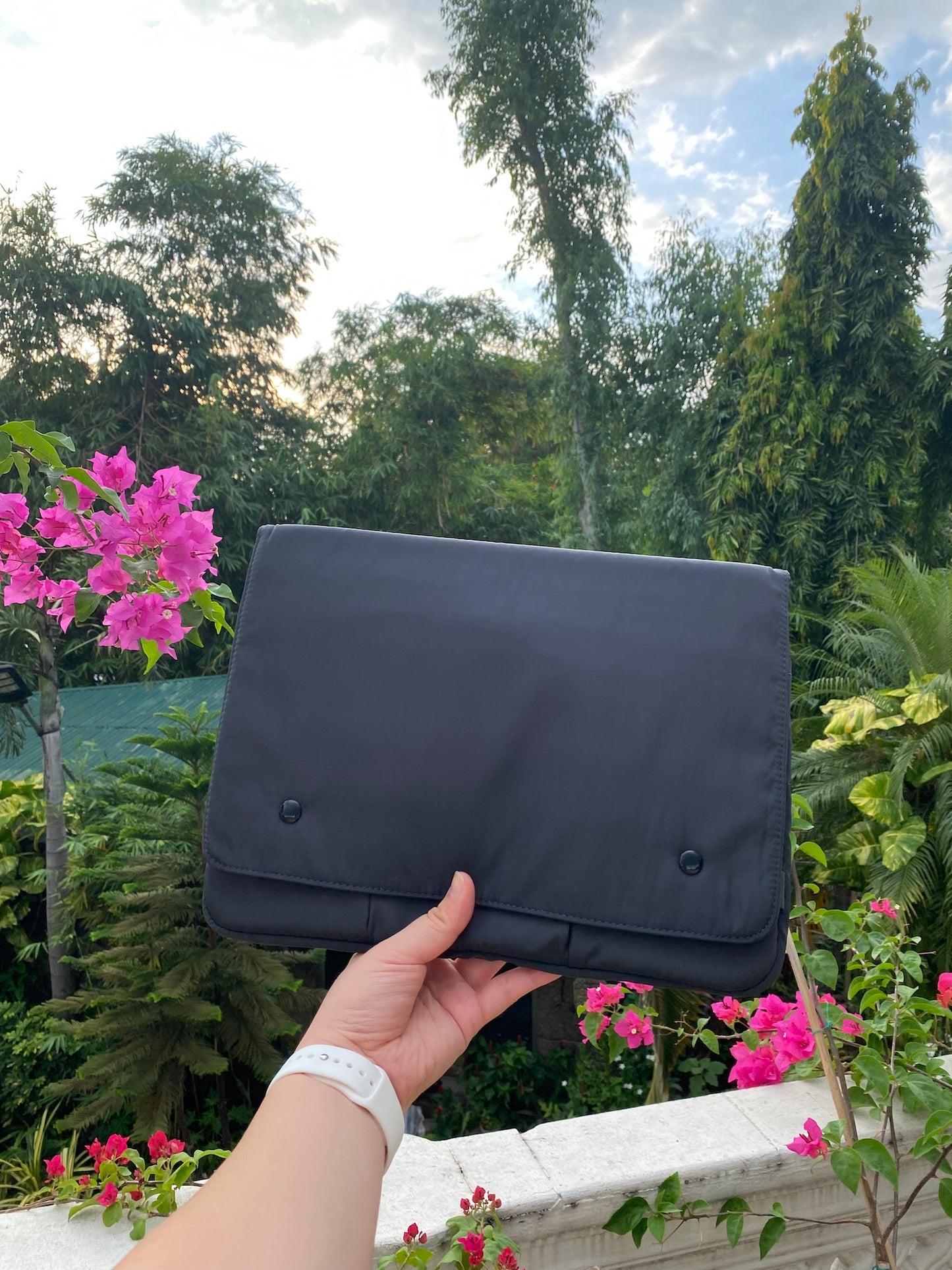 Quinn Laptop Bag Sleeve (Cream | Black)