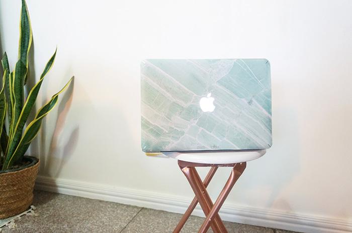 Minty Marble MacBook Skin - Coco and Toffee