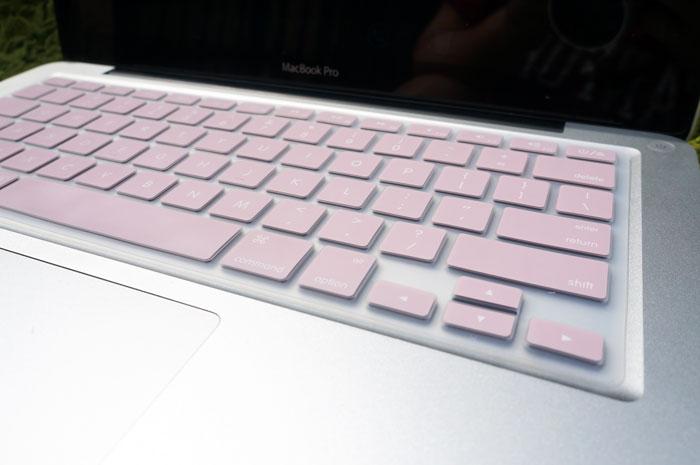 Pastel Pink Keyboard Protector - Coco and Toffee
