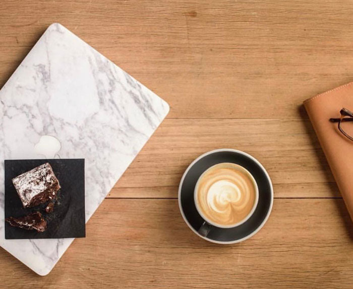 White Marble MacBook Skin - Coco and Toffee