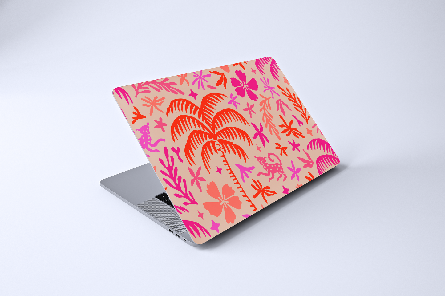 Neon Jungle MacBook Skin