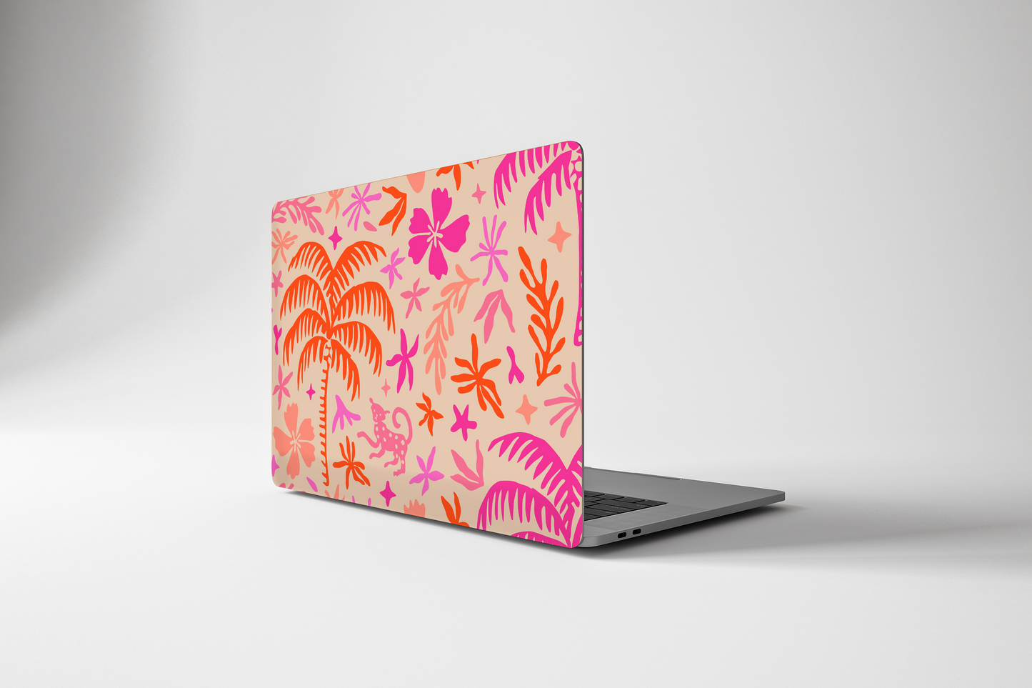 Neon Jungle MacBook Skin