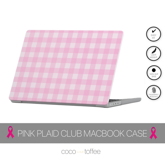 Pink Plaid Club Flexi Case