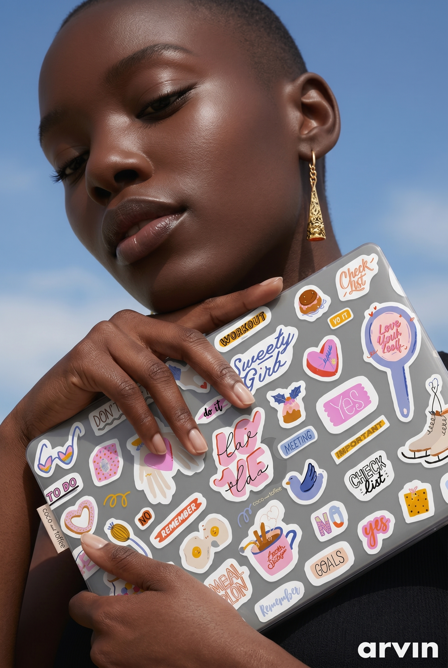 Sassy Scribbles Glossy Case