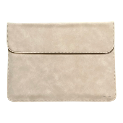 Harper Laptop Sleeve Beige