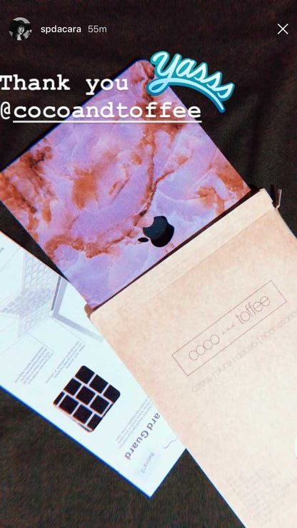 Marble- Dusty Rose Marble (MMC06) - Coco and Toffee