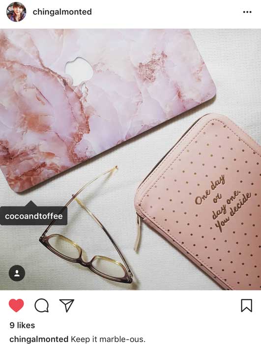 Marble- Dusty Rose Marble (MMC06) - Coco and Toffee