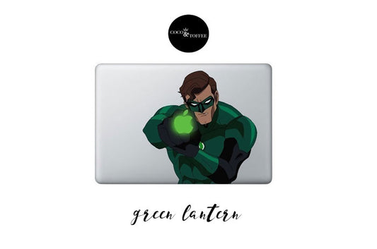 Green Lantern Decal - Coco and Toffee