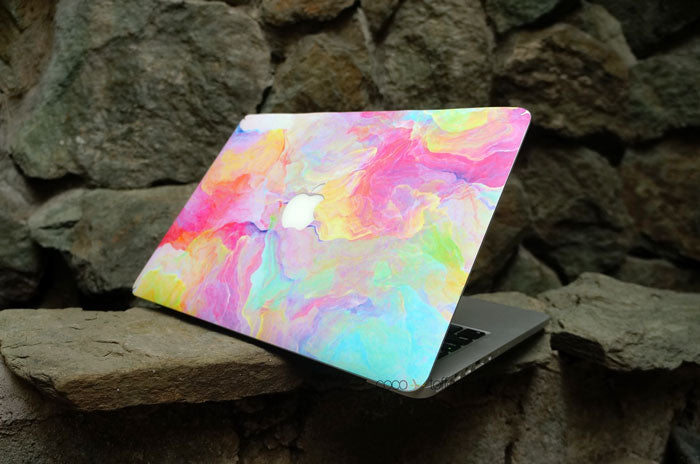 Pastel Bomb MacBook Skin - Coco and Toffee