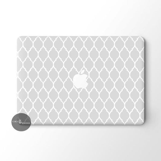 Imperial Trellis MacBook Skin - Coco and Toffee